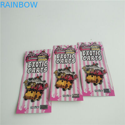 CBD Vape Cart Cartridge Resealable Stand Up Túi Zipper Mylar Bag For Vape Tank