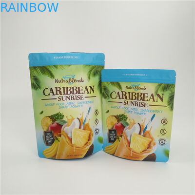 Trái cây sấy khô Túi bao bì Zipper Zipper Tùy chỉnh In Lá nhôm