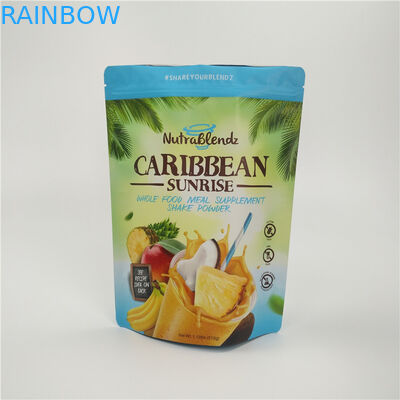 Trái cây sấy khô Túi bao bì Zipper Zipper Tùy chỉnh In Lá nhôm