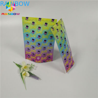 Cookies Smell Proof Runtz Bag Ziplock Đứng lên Túi In ấn ống đồng trẻ em