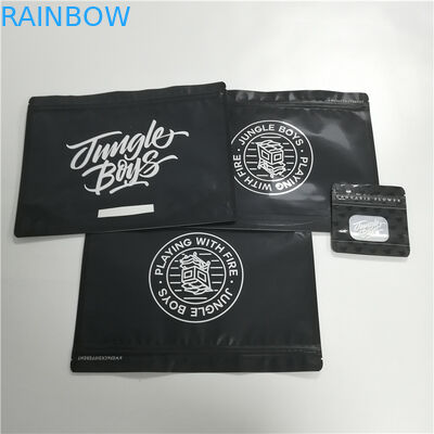 Túi Ziplock tùy chỉnh có thể phân hủy sinh học Đứng lên Lá Thuốc lá Bao bì Jungle Boys Mylar