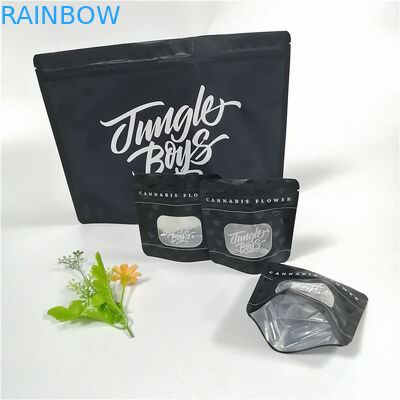 Túi Ziplock tùy chỉnh có thể phân hủy sinh học Đứng lên Lá Thuốc lá Bao bì Jungle Boys Mylar