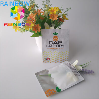 Lá nhôm Túi nhựa Bao bì Độ ẩm Bằng chứng cho CBD Dầu Gummies Cỏ dại