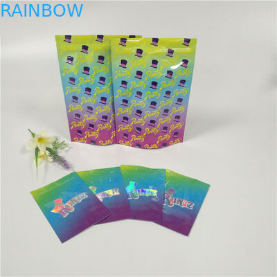 Runtz Mylar Weed Lá Túi Túi Bao bì Truyện cười Tùy chỉnh Gói Nhãn Bền