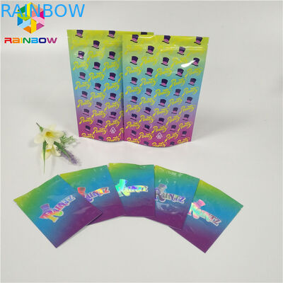 Mùi bằng chứng túi giấy đóng gói Túi Runtz Cookies / Pill / Gummy Bear Application