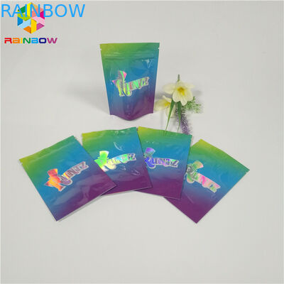 Cookie Lá Túi Bao bì Tùy chỉnh In Nhựa Zip Khóa Túi Trẻ Bằng Chứng