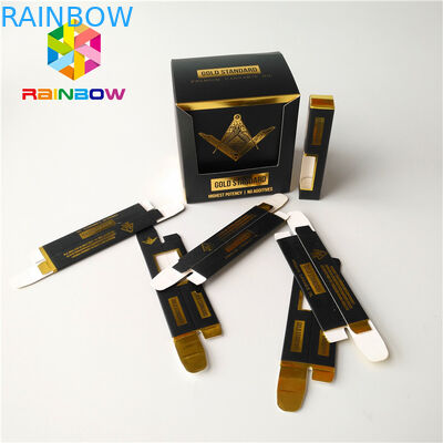 Giấy bao bì thảo dược 510 Vape Tank Cbd Oil Cartridge Bao bì Hộp