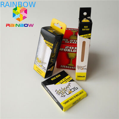 CBD Essential Oil Chai Bao bì Hộp Thấp Moq In tùy chỉnh 1oz 2 Oz Giấy tái chế