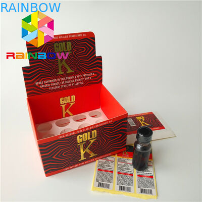 Bề mặt mờ Kết thúc hương thảo dược Hộp bao bì Thuốc lá xì gà Hộp giấy tráng