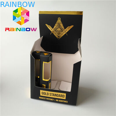 Bề mặt mờ Kết thúc hương thảo dược Hộp bao bì Thuốc lá xì gà Hộp giấy tráng