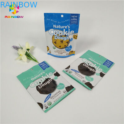 Túi nhôm nhỏ đầy màu sắc Mylar thực phẩm Túi đóng gói Zip Khóa cho bánh quy / trái cây khô