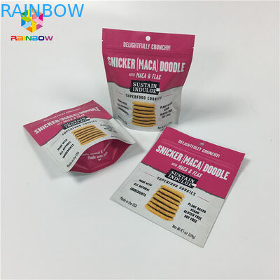 Trà / Bột / Cà phê Đứng lên Zipper Túi Túi Mùi Proof Poly Matte Doypack