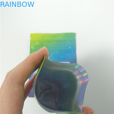 Túi nhựa 3,5 gram Bao bì đứng lên Mylar Ziplock Weed Runtz Túi gai