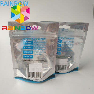 Bao bì túi giấy in tùy chỉnh, túi đứng khóa Zip cho dược phẩm Kraton