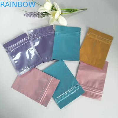Túi nhựa nhỏ Túi Ziplock tùy chỉnh Lá nhôm bên trong chống ẩm