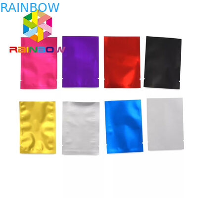 Túi nhựa có thể đóng gói Bao bì Ba mặt Con dấu nhỏ cho Thảo dược / Bánh quy