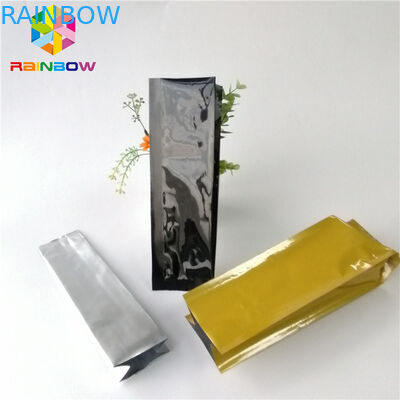 Lá nhôm có thể đóng lại đứng lên Túi 12oz 16oz Side Gusset Cà phê rang xay