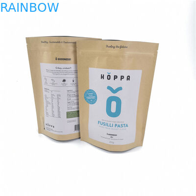 Giấy tái chế Túi giấy tùy chỉnh Nhãn hiệu bền cho thực phẩm đóng gói