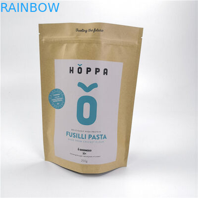 Giấy tái chế Túi giấy tùy chỉnh Nhãn hiệu bền cho thực phẩm đóng gói