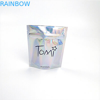 Túi đựng mỹ phẩm phân hủy sinh học Túi tùy chỉnh In Laser Hologpson 100% Tái chế