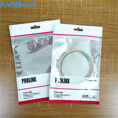 Ziplock USB Cáp nhựa Túi đóng gói Bao da điện thoại di động Túi có tay cầm