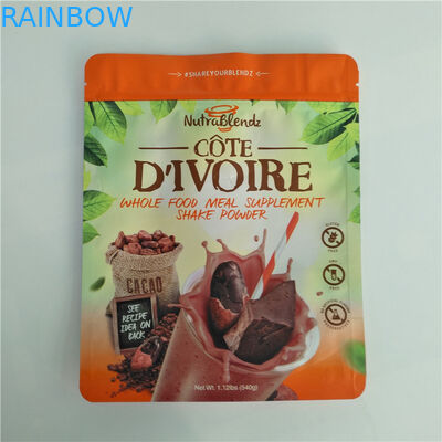 Túi giữ nhiệt túi nhựa bao bì rang hạt cà phê với Ziplock