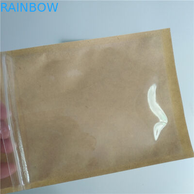 Cherry Seed Coffee Sachet Gối Túi giấy tùy chỉnh có thể tái chế bền với cửa sổ