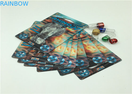 Bao bì thẻ giấy bền cho nam tăng cường hiệu suất tự nhiên Thuốc tình dục