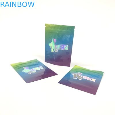 Đứng lên Mylar Herbal Incense Bao bì Runtz Weed Pack Gummy Bear Candy