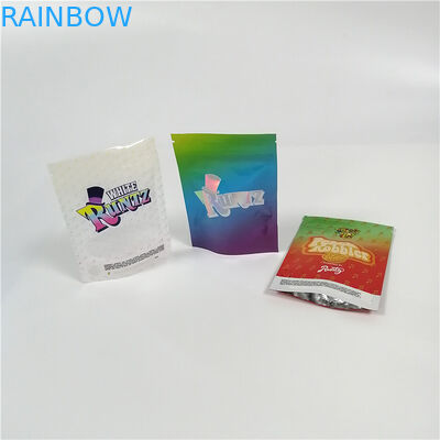 Clear Window Nhôm Lá Túi Bao bì Cbd Weed Mylar Nhựa Doypack Gói Có Zipper