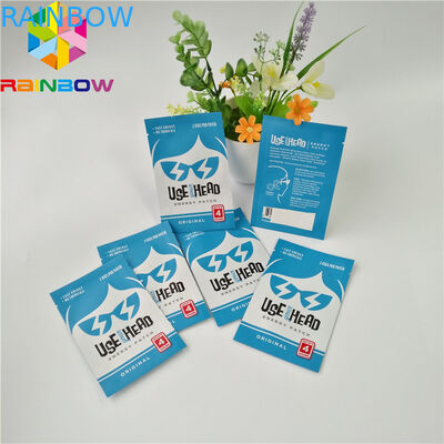 4x6 Inch Lá nhôm Túi Bao bì Mùi Bằng chứng Mylar Nhựa Tùy chỉnh Logo