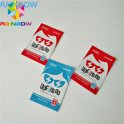 4x6 Inch Lá nhôm Túi Bao bì Mùi Bằng chứng Mylar Nhựa Tùy chỉnh Logo