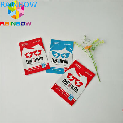 4x6 Inch Lá nhôm Túi Bao bì Mùi Bằng chứng Mylar Nhựa Tùy chỉnh Logo