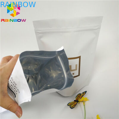 Resealable Top Ziplock Aluminium Aluminium Doypack Bag Bag For Nut / Dries Fruit
