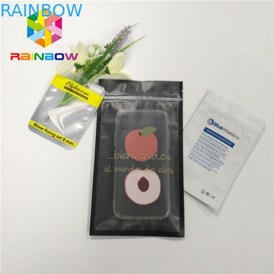 Mylar Smell Proof Foil Bag Bao bì Túi nhựa tự đóng dấu với dây kéo có thể kéo lại