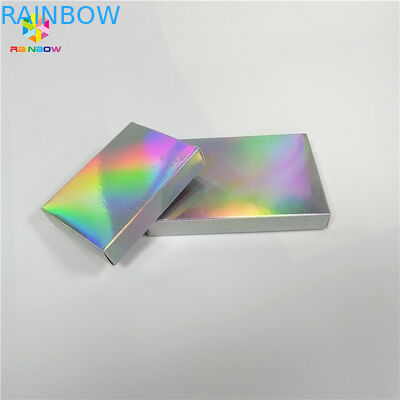 Tùy chỉnh in hộp giấy long lanh bao bì mỹ phẩm Laser ba chiều cho quà tặng