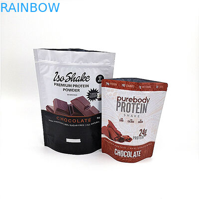 Gravnre In bao bì thực phẩm Túi công suất lớn Zip bột đứng lên túi