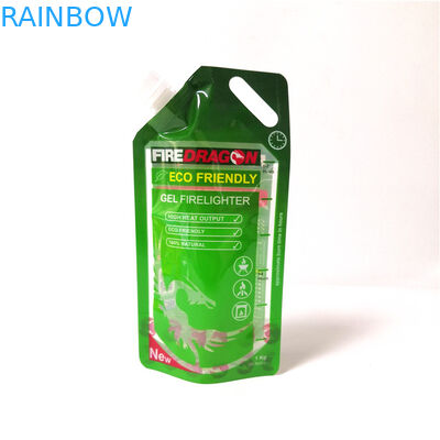 Khóa Zip Rõ ràng Uống tái sử dụng Túi Spout Bao bì Nhựa In Gravnre