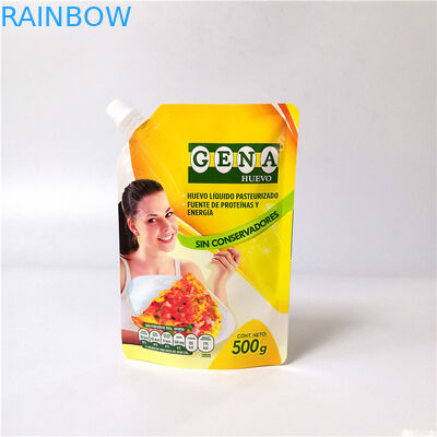 Nước giải khát bằng nhựa đứng lên Túi nước trái cây tái sử dụng Uống nước có túi có nắp