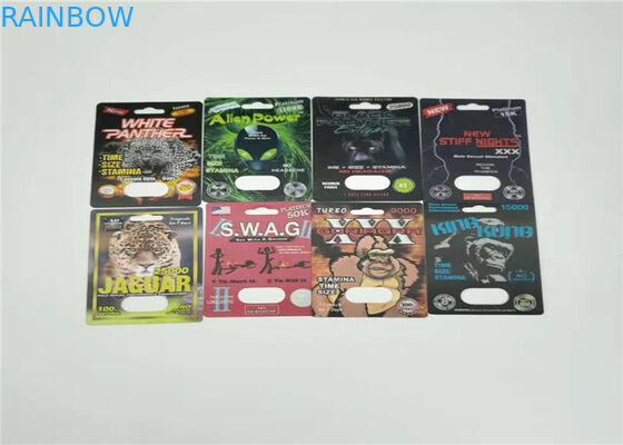 Bao bì vỉ chống nước Rhino 99 50k Thuốc tăng cường sinh lý nam Thẻ hiệu ứng 3d