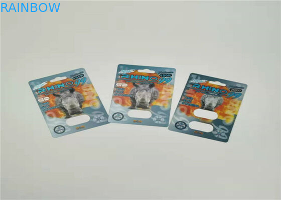Mamba 3d Hiệu ứng bao bì vỉ vỉ In tùy chỉnh cho viên thuốc tình dục viên nang