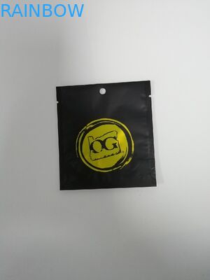 3.5 / 7 gram Nhựa Mylar Ziplock Smell Proof Weed Túi cho Bao bì hoa Gummies
