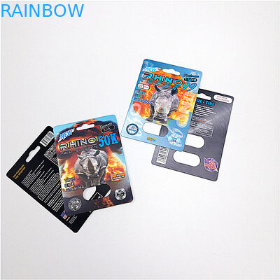 Faddish Slide Vỉ nhựa Bao bì Đen Mamsa 3d Thẻ nhựa Bìa cho thuốc tình dục