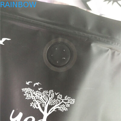 Kỹ thuật số in độ ẩm túi giấy đóng gói túi cà phê với van / Ziplock