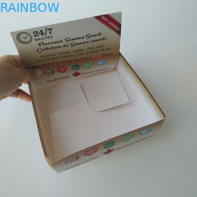 Giấy Herbal Bao bì Bao bì Gấp Tấm các tông Thùng carton Pop Up Display Box
