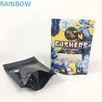 Mylar Lá Gushers Túi Thảo dược Hương Bao bì Thuốc đóng gói Đứng lên Túi Tùy chỉnh Logo