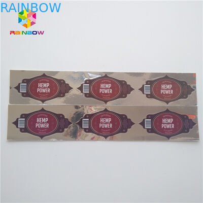 Nhãn nhỏ giọt Shrink Tay áo Nhãn dược phẩm Lọ thủy tinh Chai 30ml cho Steroid