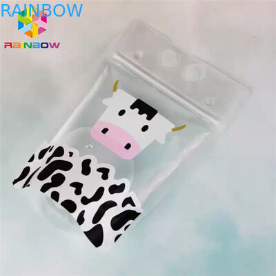 Ống đồng in túi nhựa Bao bì ống hút đầy màu sắc để đóng gói đồ uống lỏng