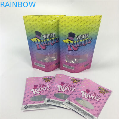 Smell Proof Herbal Incense Bao bì Mini Ziplock Weed Nhựa CBD Lá Bánh quy Túi