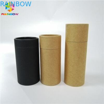 Sáp Chai Giấy Hộp Bao bì Mỹ phẩm Push Up Tube Vật liệu tái chế tùy chỉnh